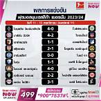 ตารางบอลบุนเดสลีกาเยอรมัน
